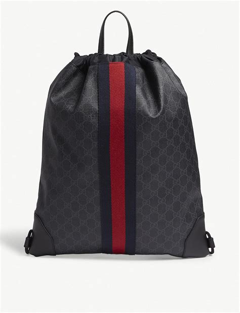 gucci drawstring bag backpack|gucci backpacks bootleg.